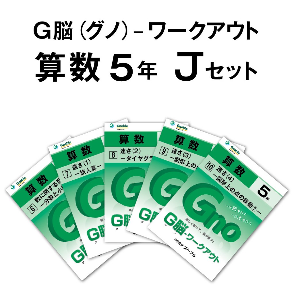 中学受験 グノーブル G脳 ワークアウト ４年 算数 30冊セット 解答解説 